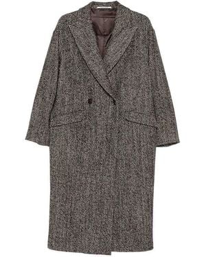 Tagliatore Long Coat - Gray