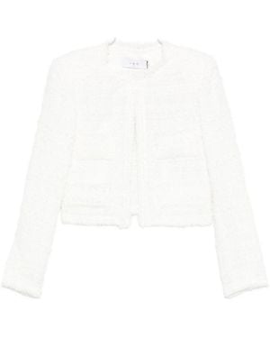 IRO Safira Cotton Blend Jacket - White