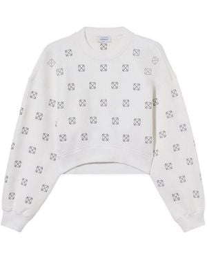 Off-White c/o Virgil Abloh Sweatshirt With Details By - White