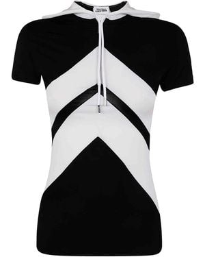Jean Paul Gaultier Viscose Baby Tee Shirt - Black