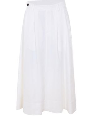 Brunello Cucinelli Skirt - White