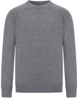 Nome Crew Neck Cashmere Jumper - Grey