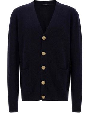 Balmain Eco-Cashmere Cardigan - Blue