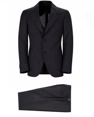 Lardini Two-Piece Wool Suit - Blue