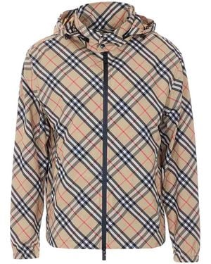Burberry Check Jacket - Multicolour