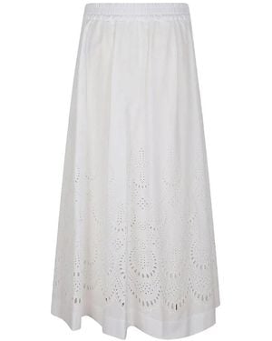 P.A.R.O.S.H. Skirt - White