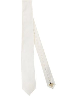 Errico Formicola Tie - White