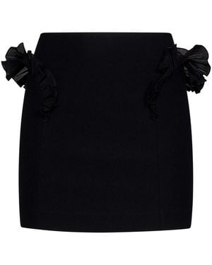 Nensi Dojaka Stretch Mini Skirt - Black