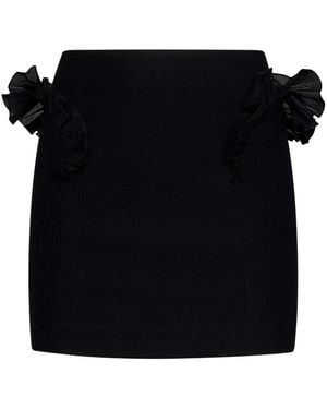 Nensi Dojaka Stretch Mini Skirt - Black