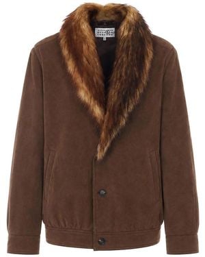 MM6 by Maison Margiela Jacket - Brown