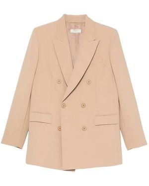 NINA 14.7 Double Breasted Jacket - Natural