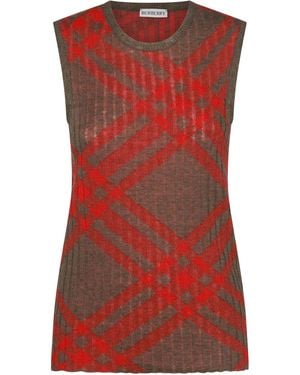 Burberry And Top - Red