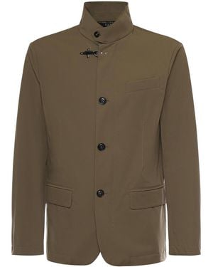 Fay Nylon Travel Jacket - Green