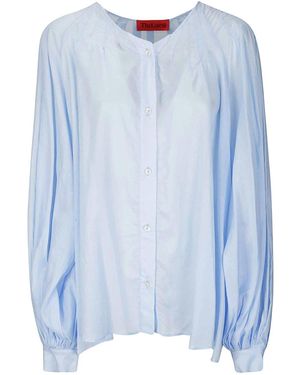 Thelatest Mixed Shirt - Blue