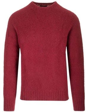 Howlin' Shetland Wool Crew Neck - Rosso