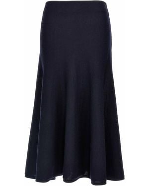 KHAITE Midi Skirts - Blue