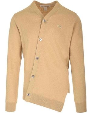 Comme des Garçons Cardigan X La Coste - Natural