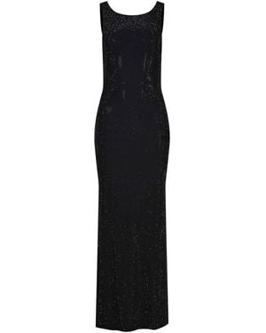 Twentyfourhaitch Dress Made Of Nylon Blend - Black