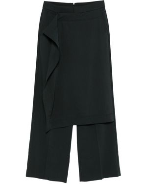 Ami Paris Wool Trousers - Black