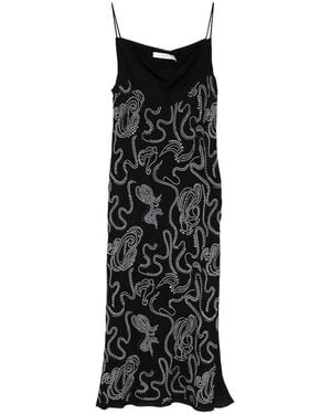 IRO Abito Lungo Ombry - Nero