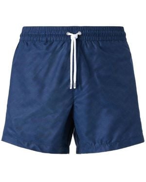 Missoni Mid-Length Nylon Swim Shorts - Blue