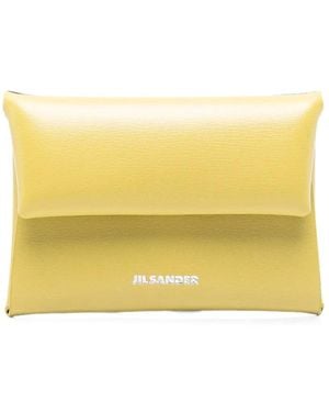 Jil Sander Envelope Card Holder - Yellow