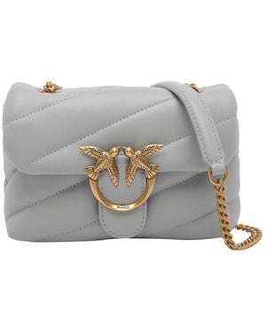 Pinko Borsa A Tracolla Baby Love Puff - Grigio
