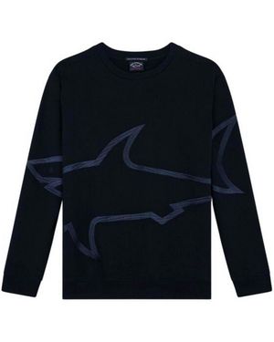 Paul and shark black sweatshirt hot sale