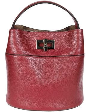 Furla Mini Borsa A Secchiello Amelia - Rosso