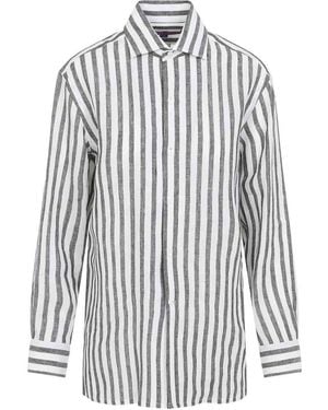 Ralph Lauren Label Capri Shirt - White