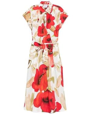 Sara Roka 'Etrelle85' Dress - Red