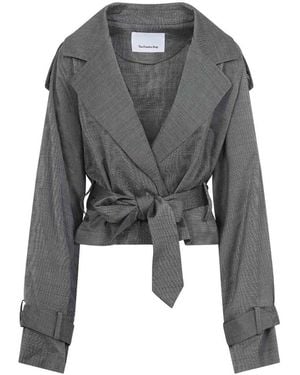 Frankie Shop Simona Trench - Gray