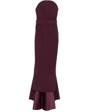 Solace London Citra Long Dress - Purple
