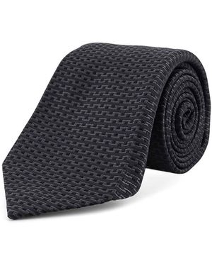 Kiton Silk Tie - Blue
