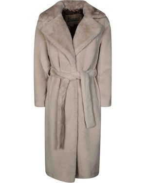 Herno Belted Waist Coat - Grey