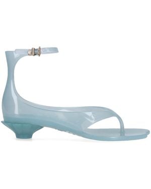 Chloé Jelly Flip-Flop Sandals - Blue
