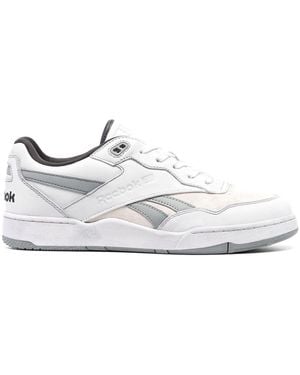 Reebok Bb 4000 Ii Vintage Leather Trainers - White