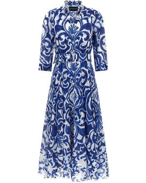 Samantha Sung Aster Dress - Blue