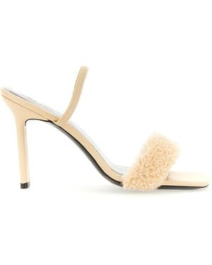 BY FAR Ada" Sandals - Natural