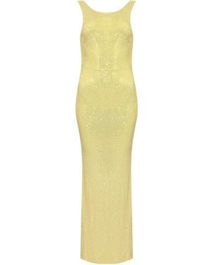 Twentyfourhaitch Helios Long Dress - Yellow