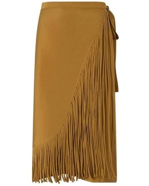 Pinko 'Bacedasco' Skirt - Natural