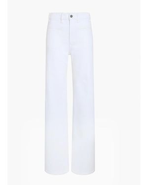 KHAITE Vaqueros Rectos - Blanco