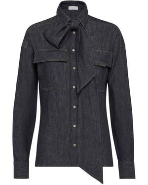 Brunello Cucinelli Denim Shirt - Blue