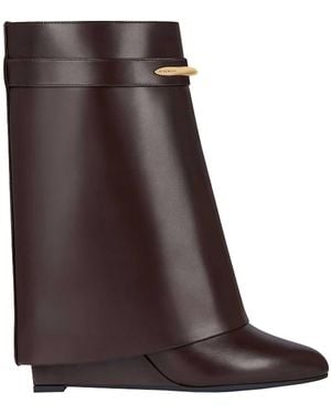 Givenchy Heel Ankle Boot 95Mm - Brown