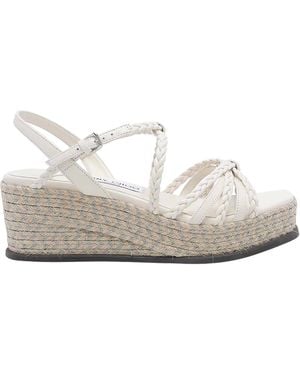 Jimmy Choo Nyra Wedges - White