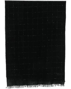 Fabiana Filippi Sciarpa Check Check - Nero