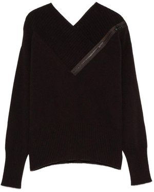 D. EXTERIOR Jumper - Black