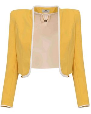 Elisabetta Franchi Jacket - Yellow