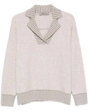 D. EXTERIOR Jumper - White