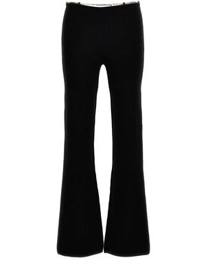 Alexander Wang Nameplate Chain Trousers - Black